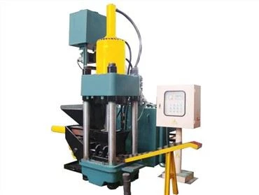Máy đóng bánh thủy lực kim loại phế liệu